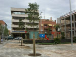 La nova plaça al carrer Calderón de la Barca