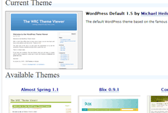 WordPress screenshot