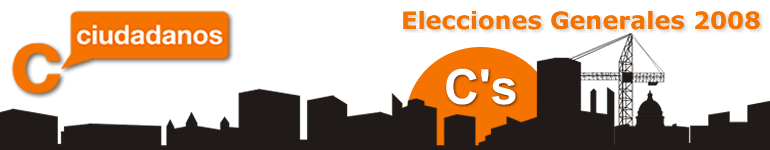 C’s - Ciudadanos: Elecciones Generales 2008