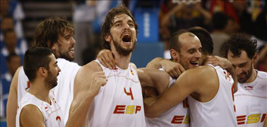 El bàsquet espanyol s'assegura una medalla en superar Lituània per 91-86