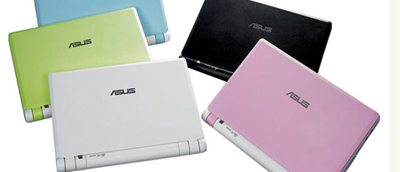 Els nous "mini-portàtils" d'Asus de 9 i 10 polsades surten avui a la venda 