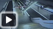 Imatges que van gravar les càmeres de seguretat del metro. Foto: ATLAS