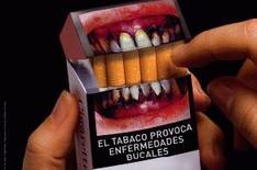 Las cajetillas incluirán imágenes de los «horrores» que causa el tabaco