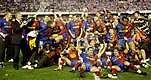 El Barça celebra el triomf (Foto: Reuters)