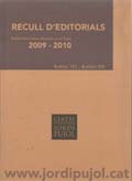 Recull d'editorials. 2009-2010