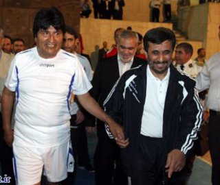 Morales se va a jugar con Ahmadineyad.