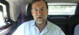 Imatge d'arxiu de Mariano Rajoy dins d'un cotxe.