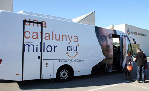 9autobús de campanya de CiU