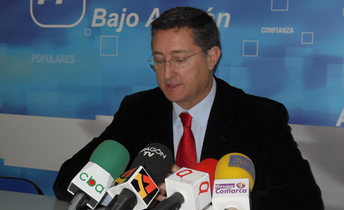 Manuel Blasco, alcalde de Terol