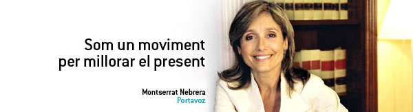 Alternativa de Govern - Montserrat Nebrera, Portaveu
