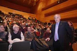 Carretero, ahir, a la sala simfònica de l'Auditori de Girona