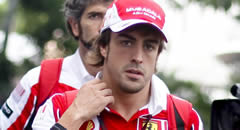 A Alemanya, Alonso es va veure afavorit per l'estratègia d'equip. (Foto: EFE)