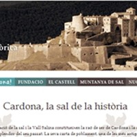 L&#8217;Ajuntament de Cardona i la Fundació Cardona Històrica han posat en funcionament la pàgina web www.cardonaturisme.cat, que es dedicarà a la promoció i difusió del patrimoni històric i cultural de la vila, a la vegada que permetrà oferir un nou recurs turístic per donar a conèixer la ciutat. 
