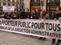 Una protesta del sector judicial francès