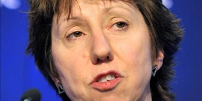 L'alta representant de la política exterior de la UE, Catherine Ashton