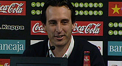 Unai Emery, entrenador del València