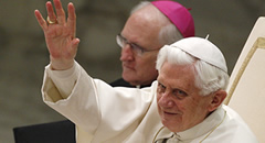 El papa Benet XVI, en una imatge d'arxiu d'una audiència pública (Foto: Reuters)
