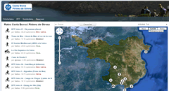 Aspecte del nou canal Wikiloc, amb rutes per a la Costa Brava i el Pirineu