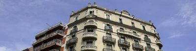 Bloc de pisos al centre de Barcelona