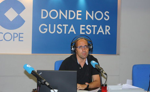 Juan Antonio Alcalá en 'El partit de les 12'