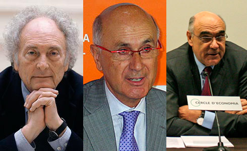 Eduard Punset, Salvador Alemany i Josep Antoni Duren i Lleida