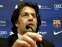 Toni Freixa, portaveu de la junta directiva del Barça, va explicar els motius de la denúncia presentada contra José Mourinho. (Foto: EFE)