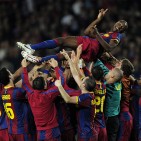 El Barça celebrarà demà la vint-i-unena lliga amb rua i espectacle al Camp Nou<br/>