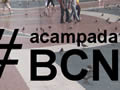 Capçalera d'un blog, dedicat a l'acampada que té lloc a la plaça Catalunya de Barcelona.