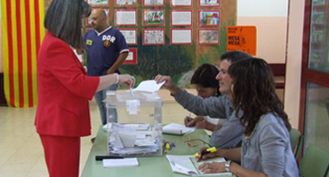 Fins a les 6 de la tarda a Berga ha votat el 41,20% del cens, dos punts menys que fa quatre anys