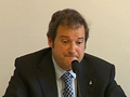 Jordi Hereu, alcalde en funcions de Barcelona.