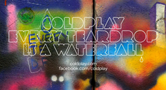 Imatge del vídeo "Every teardrop is a waterfall" penjat al web de Coldplay.