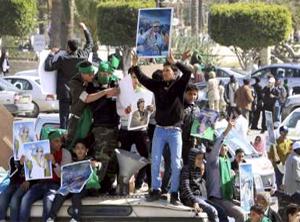 Manifestació a Trípoli, Líbia. · 