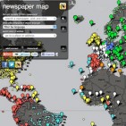 Els diaris del món, en un mapa