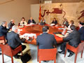 Imatge d'arxiu d'una reunió del govern català