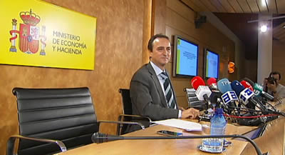 El secretari d'Estat d'Hisenda, Juan Manuel López Carbajo