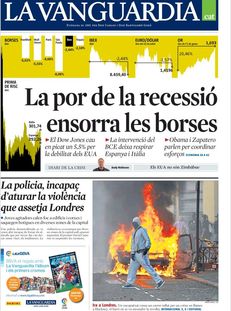 La Vanguardia, 9 d'agost