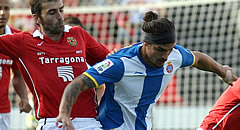 El futur d'Osvaldo, el "killer" de l'Espanyol, encara és una incògnita . (Foto: EFE)