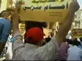 Imatges de manifestacions d'opositors aquest divendres a Síria