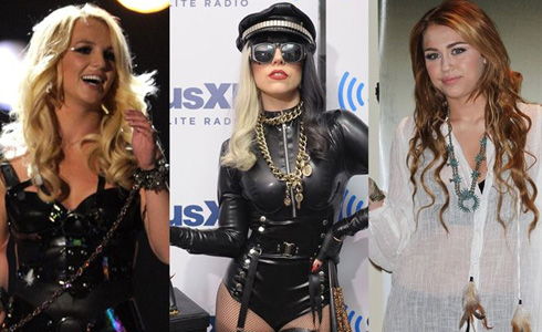 Miley Cyrus, Britney Spears o Lady Gaga