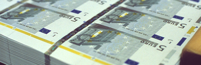 Imatge d'arxiu de bitllets de 5 euros