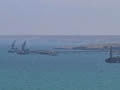 Vista general d'un complex petrolier al litoral libi.
