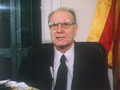 Heribert Barrera va presidir el Parlament de Catalunya entre el 1980 i el 1984.