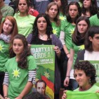 Marxa per la independència del País Basc a Bilbao