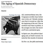 El New York Times qüestiona la qualitat de la democràcia espanyola