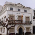 Concentració a Sant Pol contra la imposició judicial de la bandera espanyola