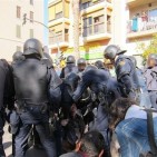 Llibertat amb càrrecs pels vuit estudiants detinguts a València