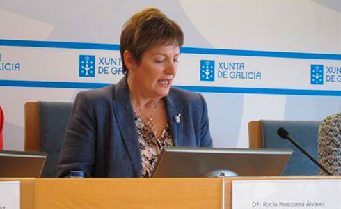Rocío Mosquera, consellera de sanitat de la xunta de Galícia