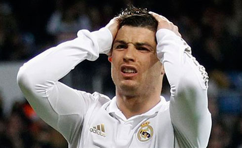Cristiano Ronaldo es lamenta