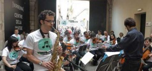 Les escoles de música converteixen Barcelona en un concert gegant