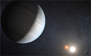 Sistema Planetari doble orbita dues estrelles 185